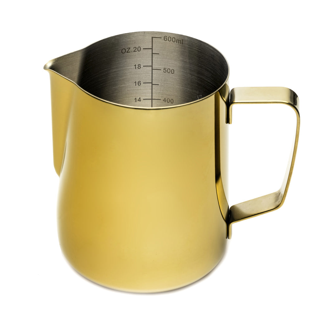 The Blind Coffee Roaster Gold Milk Jug 600ml