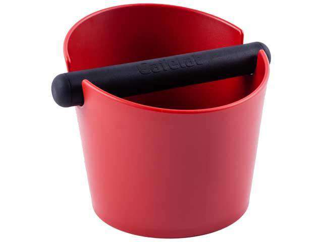 Cafelat Red Large Tubbi Knock Box - Espresso puck disposal container