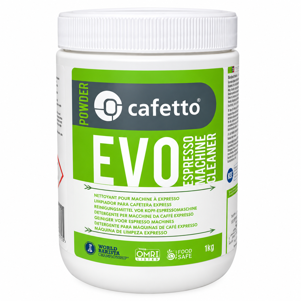Cafetto Evo Organic Espresso Machine Cleaner 1kg