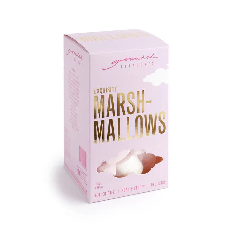 Exquisite Marshmallows package on a white background