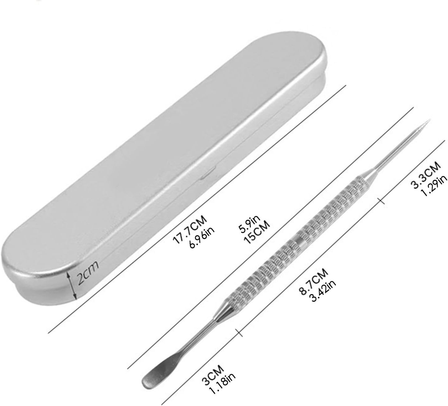 Precision Latte Art Pen – Double-Ended Stainless Steel Barista Tool