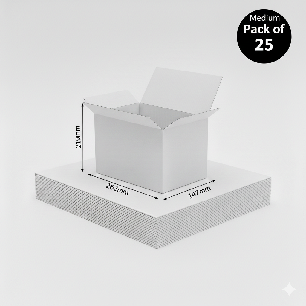 Premium White Shipping Cartons – Professional Mailing Solutions