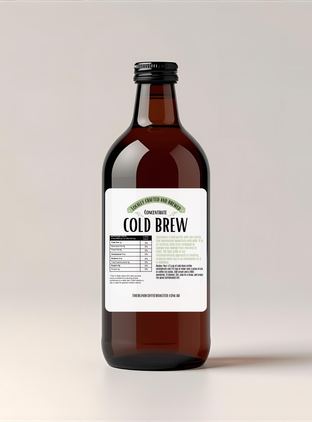 Cold Brew Coffee Concentrate