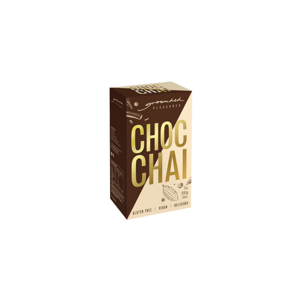 Box of Choc Chai on a white background