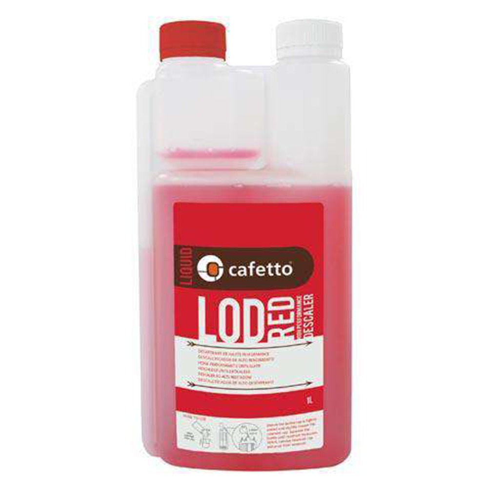 1 Litre Cafetto Liquid Organic Descaler Red